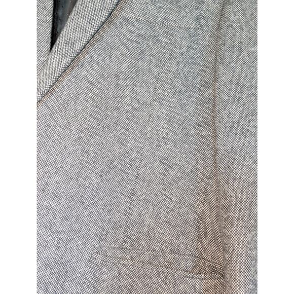 Tommy Hilfiger Blazer‎ Mens 40R Wool Blend Suit Jacket Gray Black Tweed Business - Picture 4 of 10